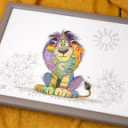 Bug Art Louis Lion Lap Tray