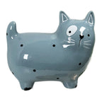 Ceramic Blue Cat Money Box