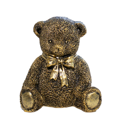 Gold Teddy Bear Ornament