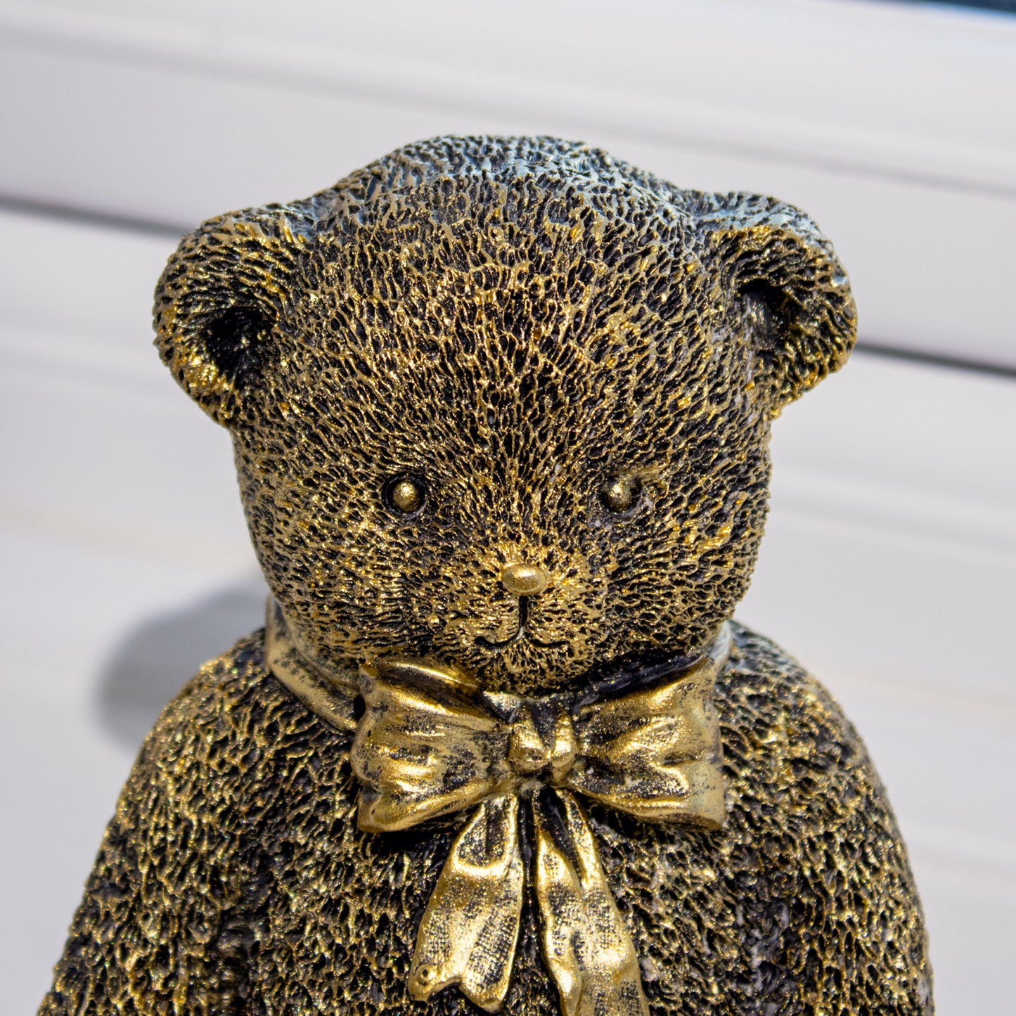 Gold Teddy Bear Ornament