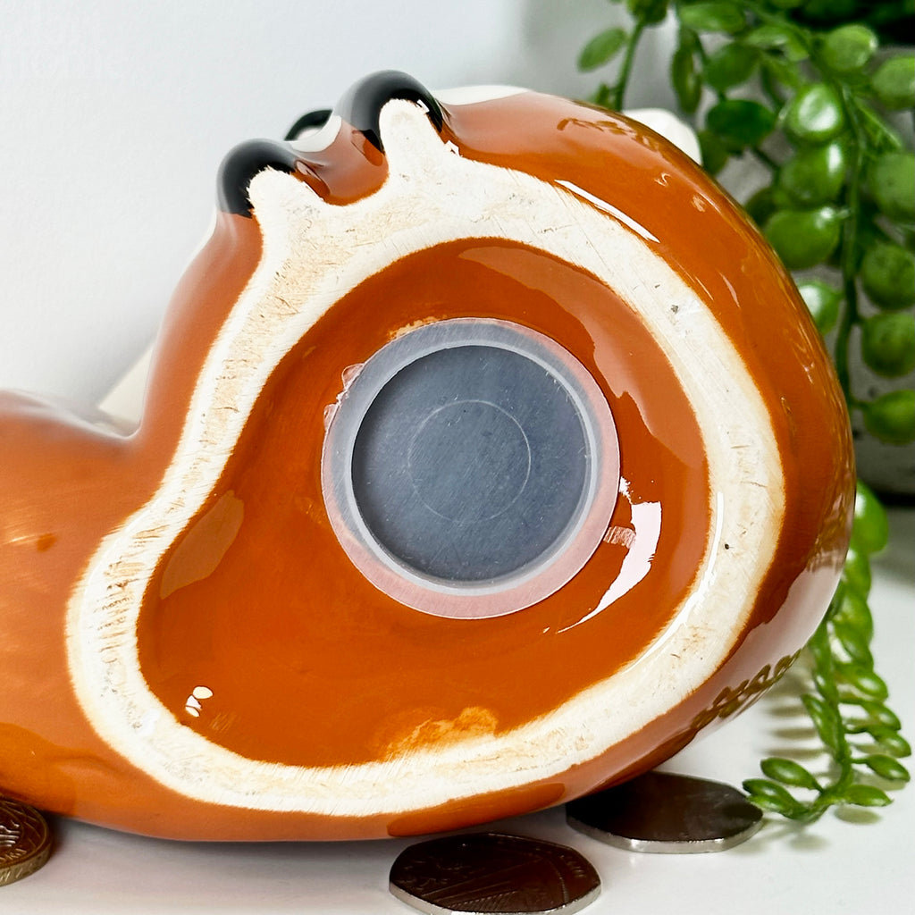 Ceramic Fox Money Box