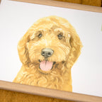 Cockapoo Dog Lap Tray