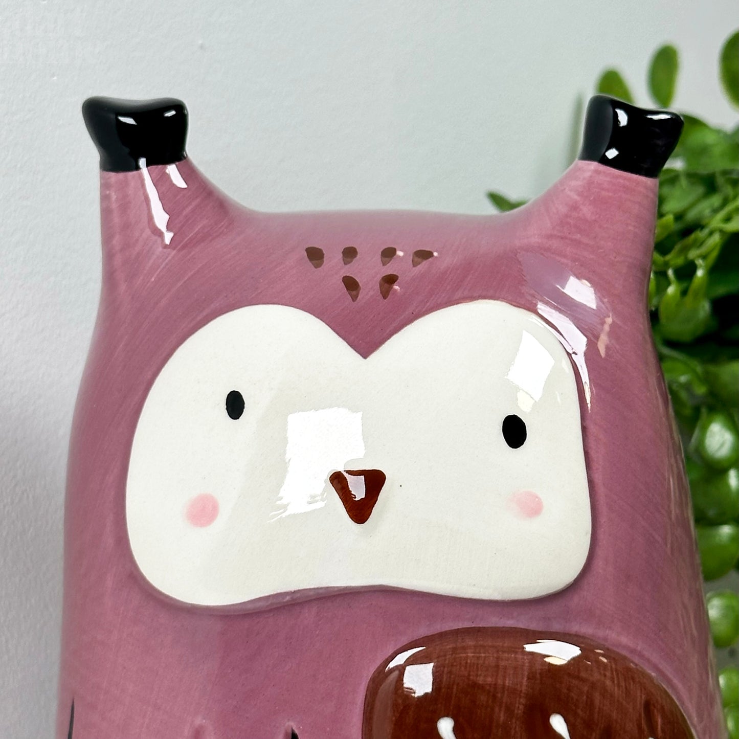 Ceramic Owl Money Box