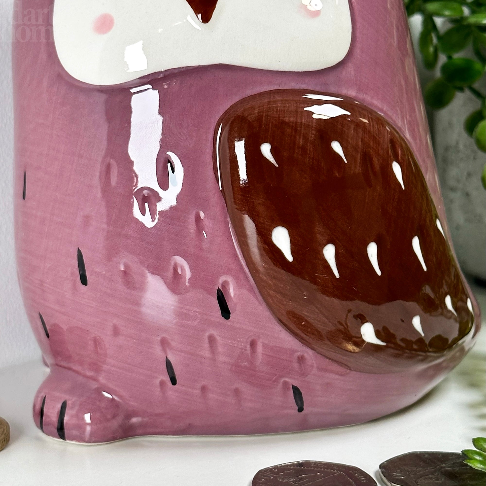 Ceramic Owl Money Box
