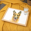 German Shepherd Dog Lap Tray