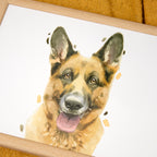 German Shepherd Dog Lap Tray
