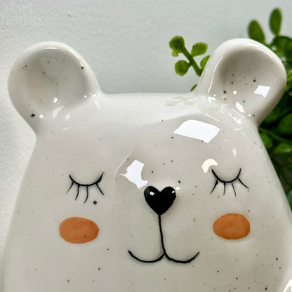 Ceramic Cute Mouse Money Box