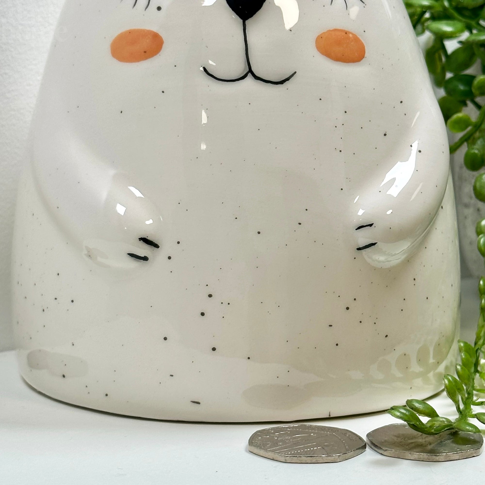 Ceramic Mouse Money Box