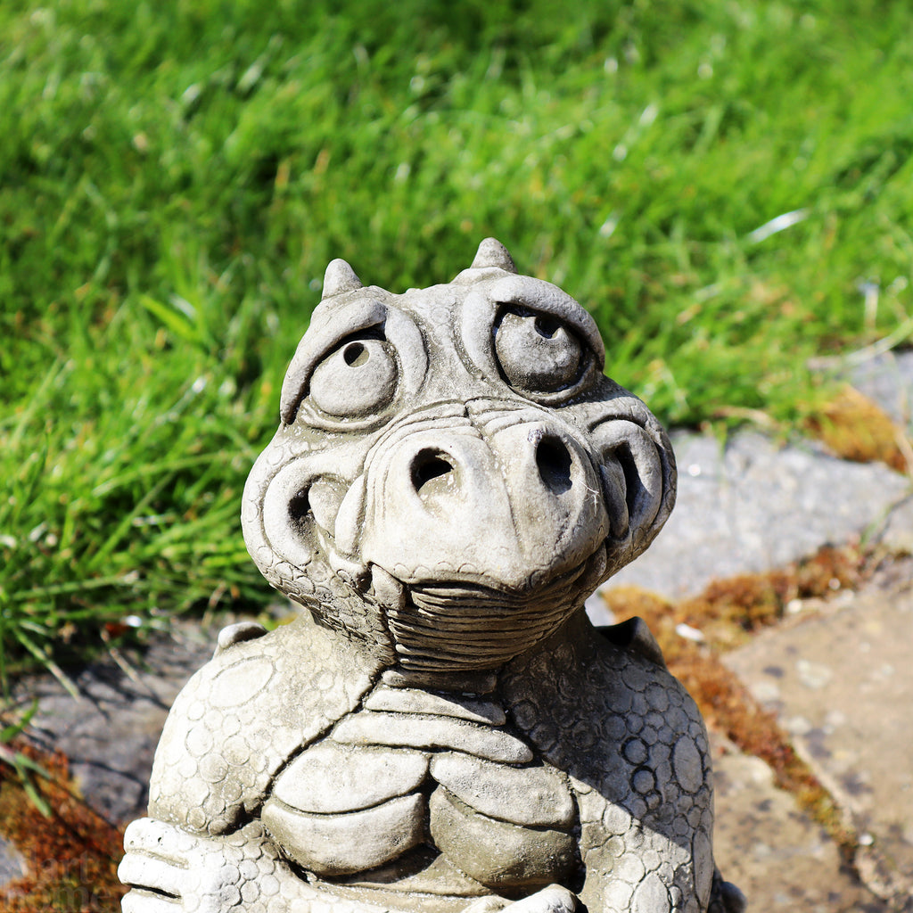 Stone Cheeky Dragon Sculpture