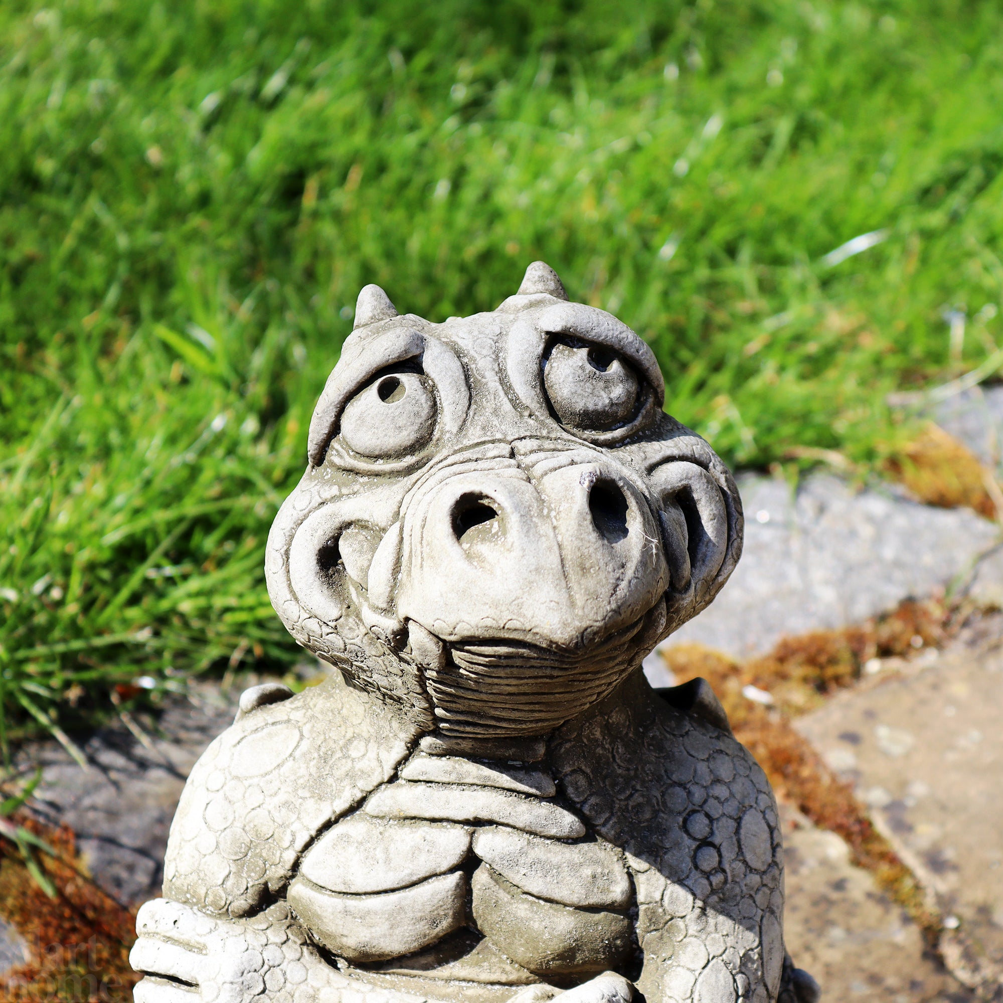 Stone Cheeky Dragon Sculpture