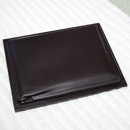 Black Labrador Faux Leather Cushioned Lap Tray