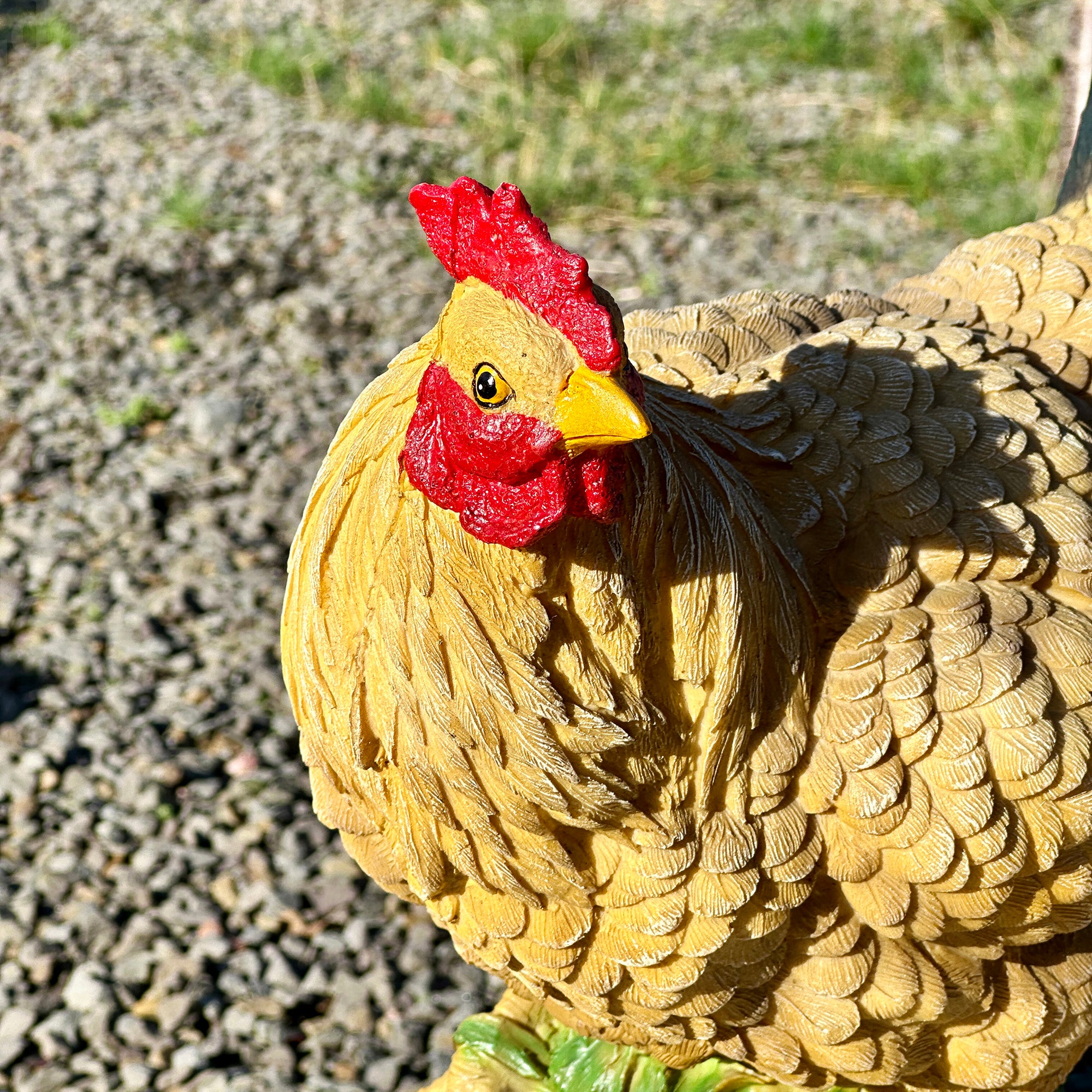 Resin Hen Ornament