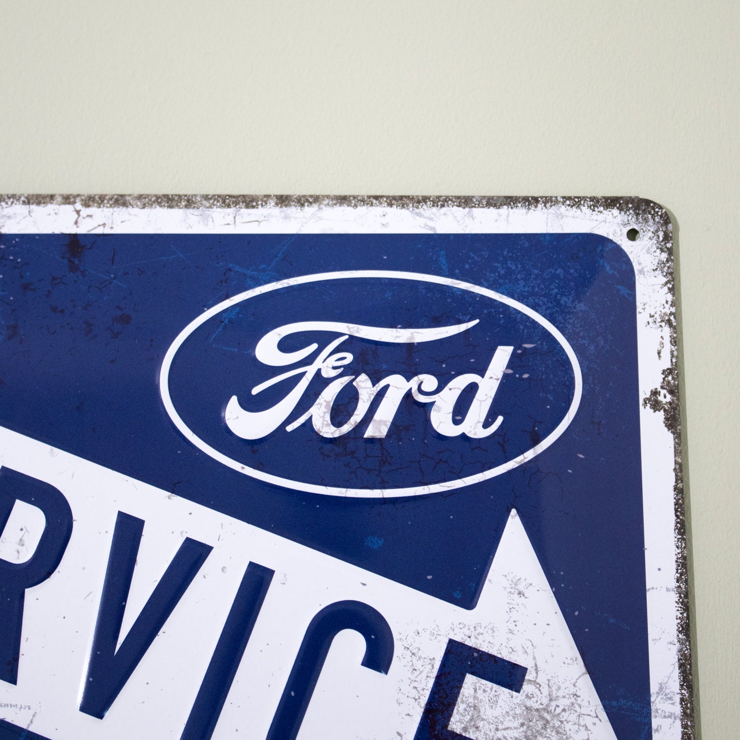 Ford Service & Repairs Metal Wall Sign