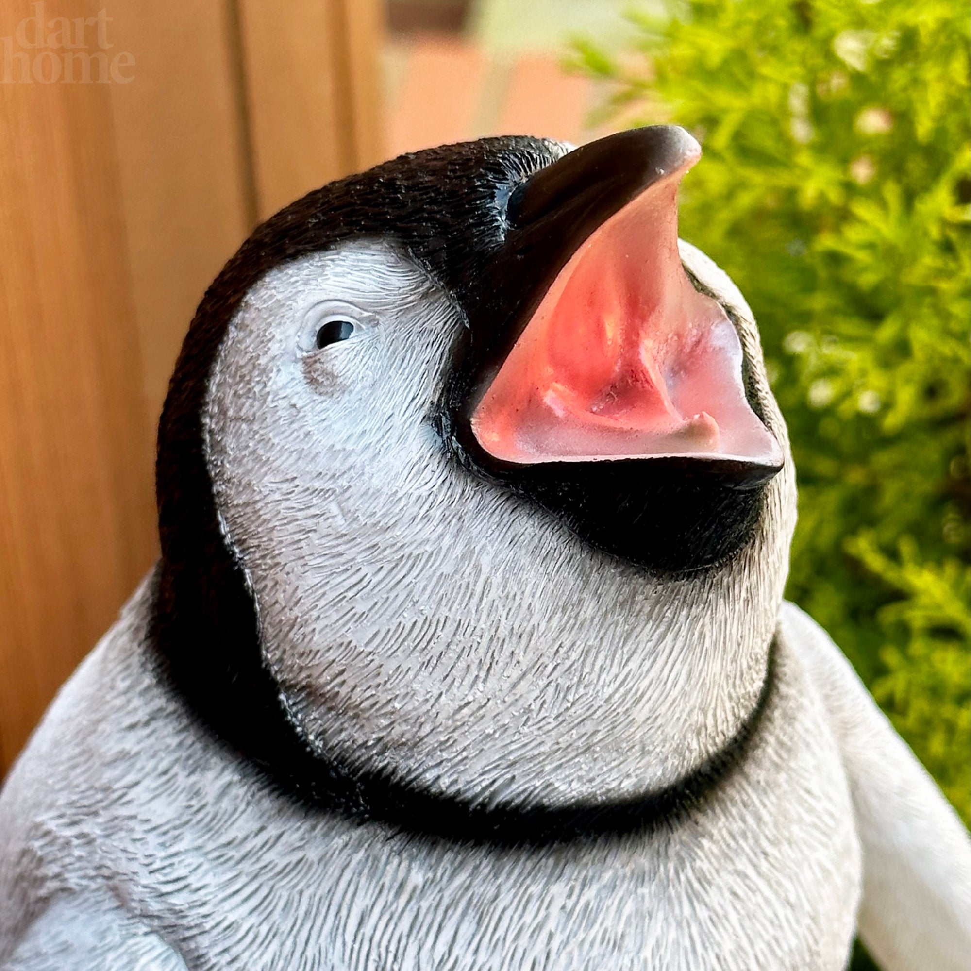 Cute Squawking Penguin Sculpture
