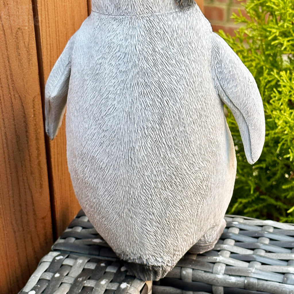Cute Squawking Penguin Sculpture