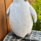 Cute Squawking Penguin Sculpture