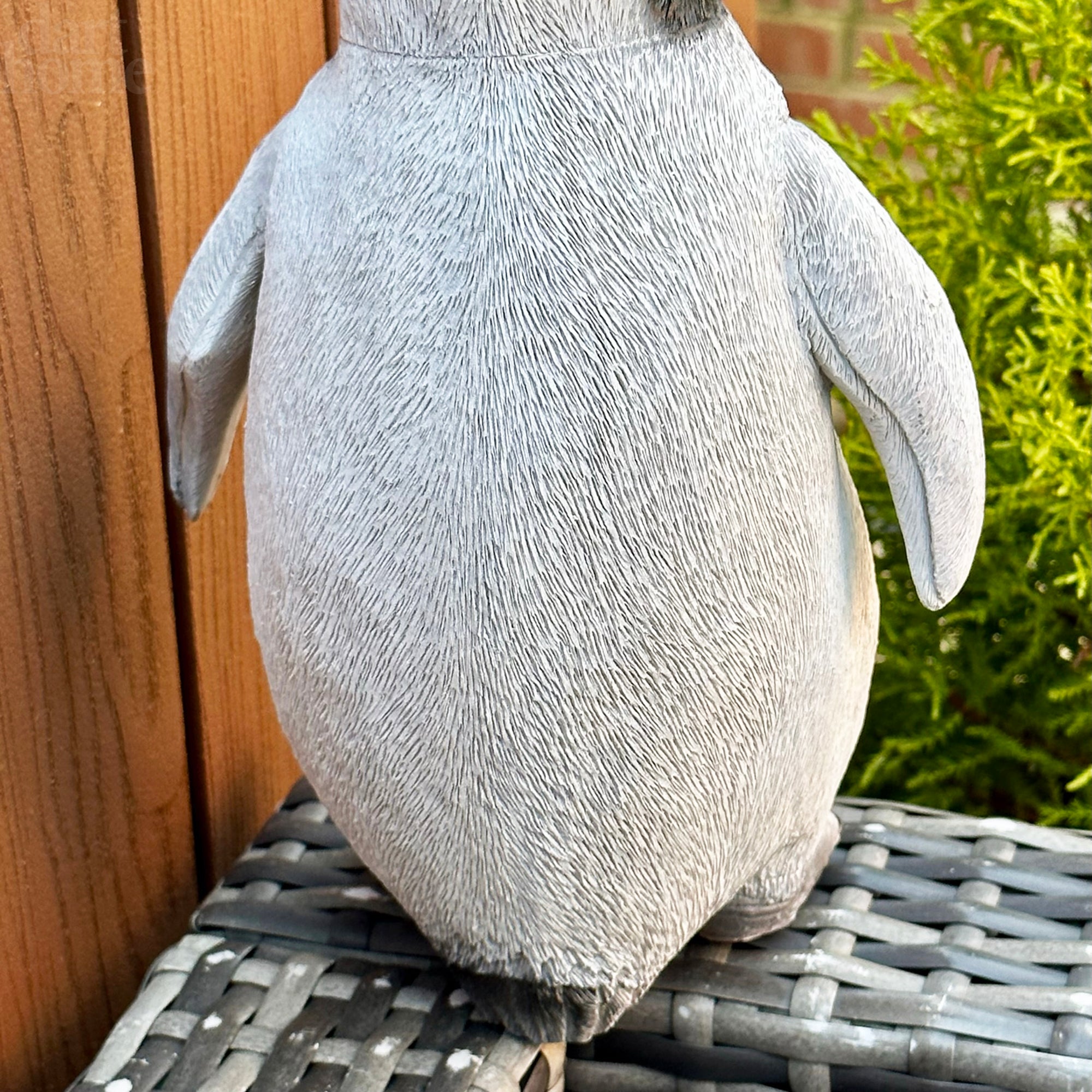 Cute Squawking Penguin Sculpture