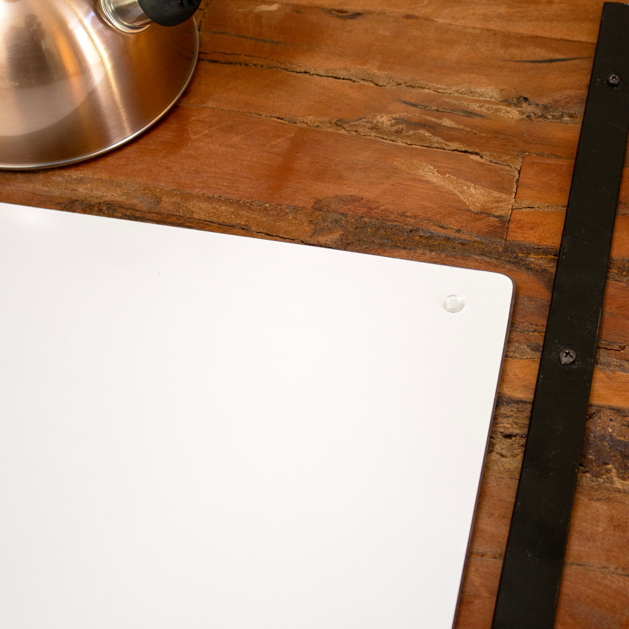 Retro Home Heart Glass Chopping Board