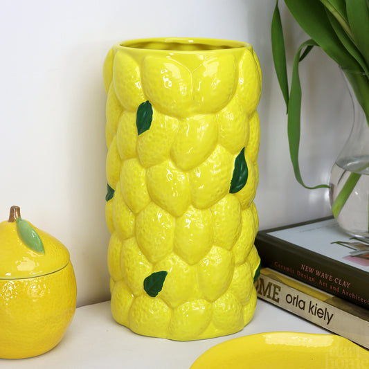 Large Lemon Vase