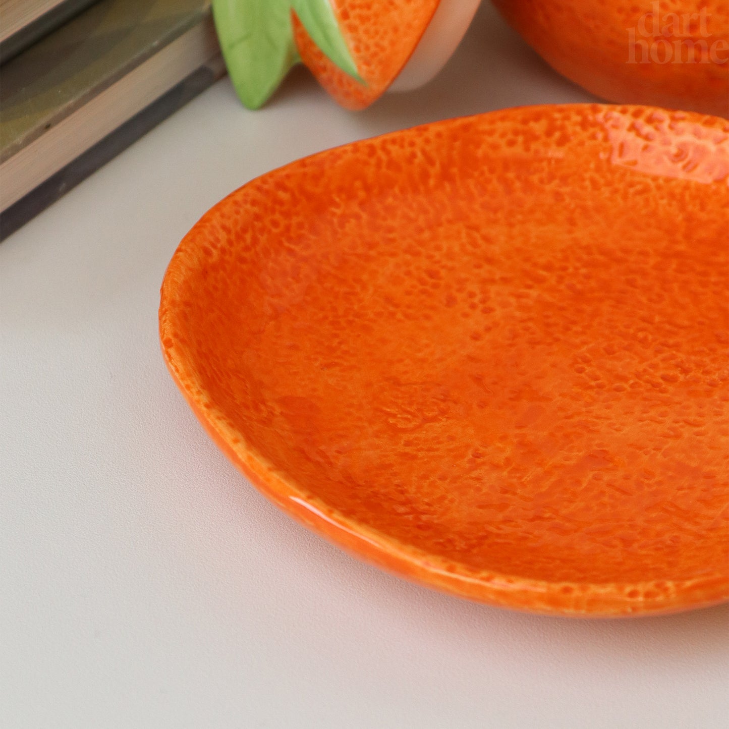 Orange Trinket Dish
