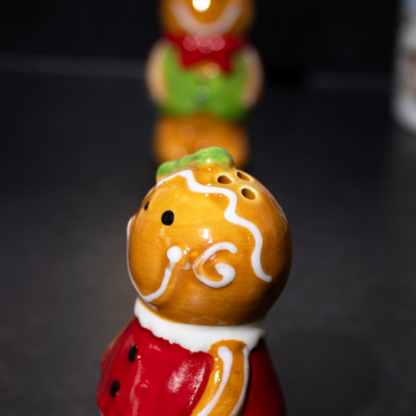 Gingerbread Salt And Pepper Shakers