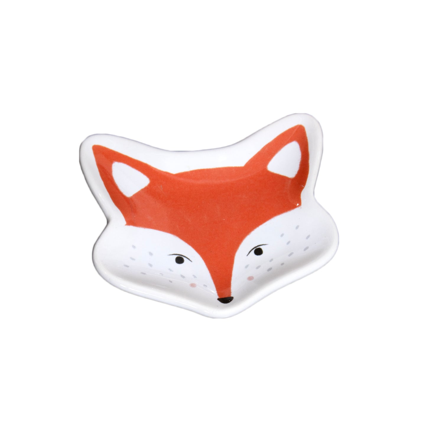 Ceramic Fox Teabag Tidy