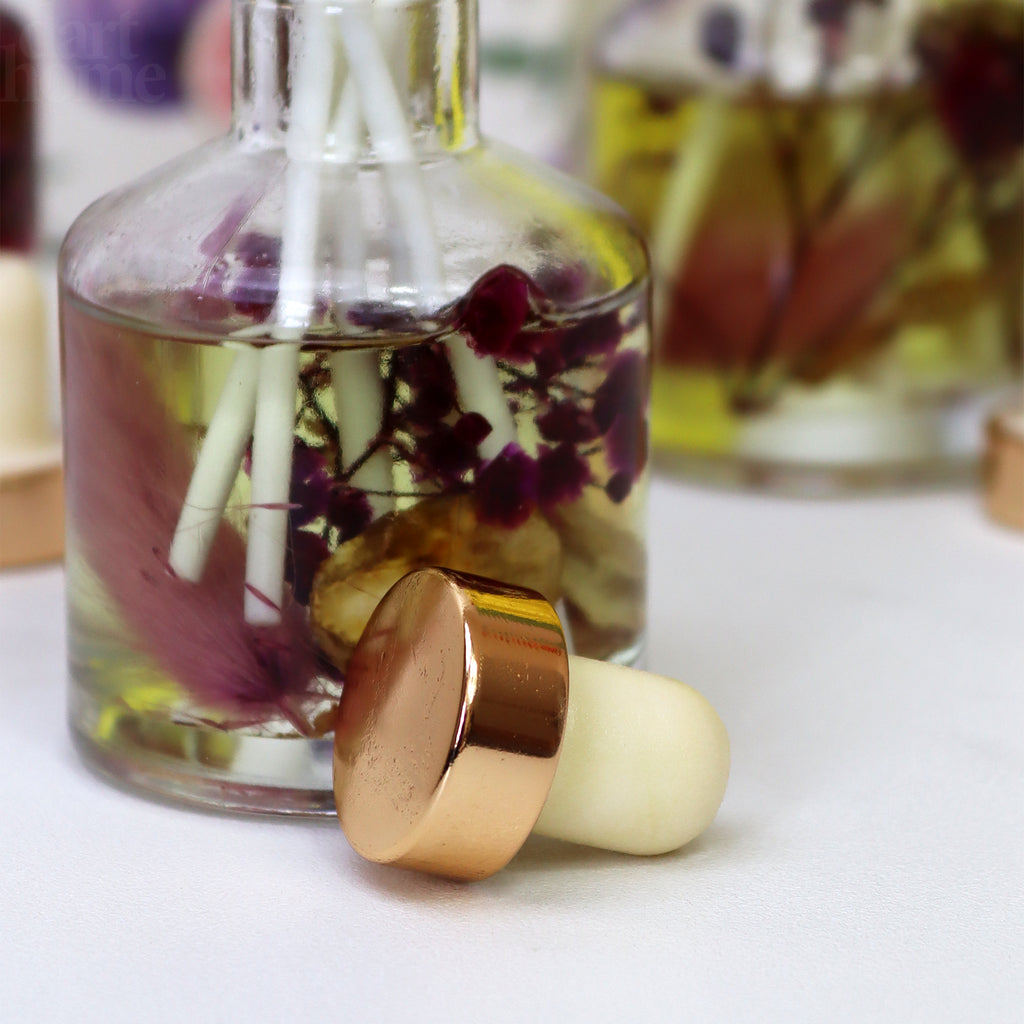 Set Of 3 Fig & Lotus Fragranced Reed Diffusers