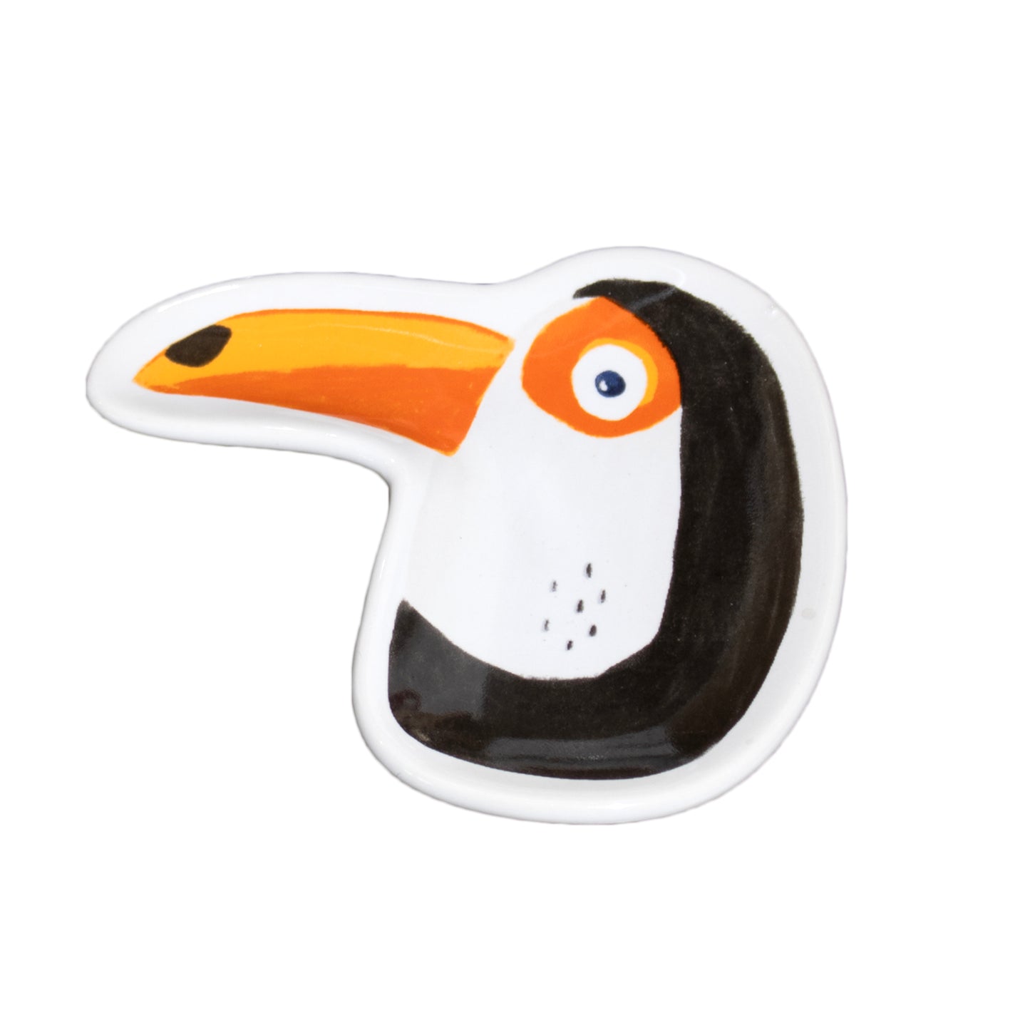 Ceramic Toucan Teabag Tidy