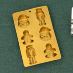 3 Piece Christmas Characters Baking Set