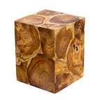 Teak Root Block Column
