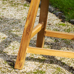 Recycled Teak End Table / Stool