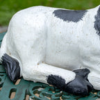 Laying Dairy Cow Garden Ornament