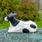 Laying Dairy Cow Garden Ornament