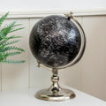 Black and Silver Decorative Globe