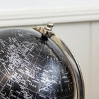 Black and Silver Decorative Globe