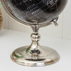 Black and Silver Decorative Globe