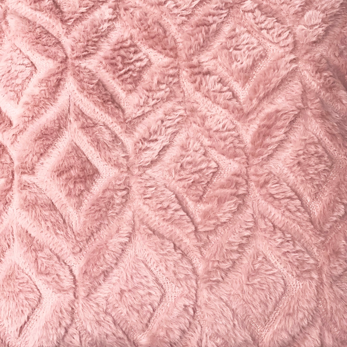 Pink Diamond Plush Cushion 45x45cm