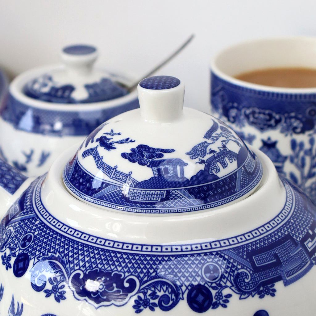 Blue Willow Tea Pot