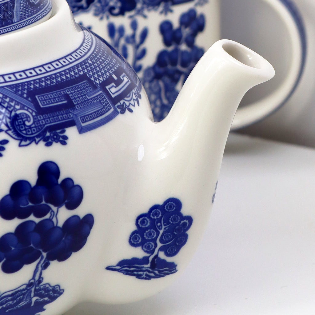 Blue Willow Tea Pot