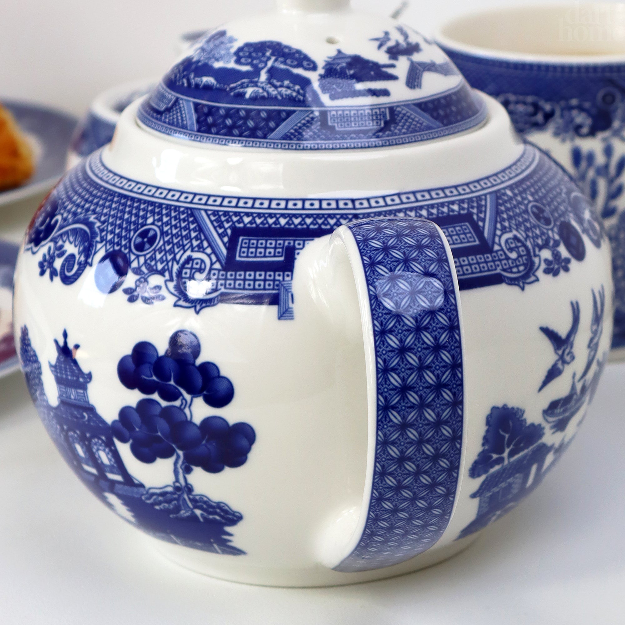 Blue Willow Tea Pot