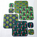 Set Of 4 Corn/Chilli Placemats & Coasters