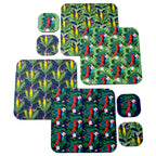 Set Of 4 Corn/Chilli Placemats & Coasters