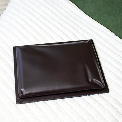 Golden Retrievers Faux Leather Cushioned Lap Tray