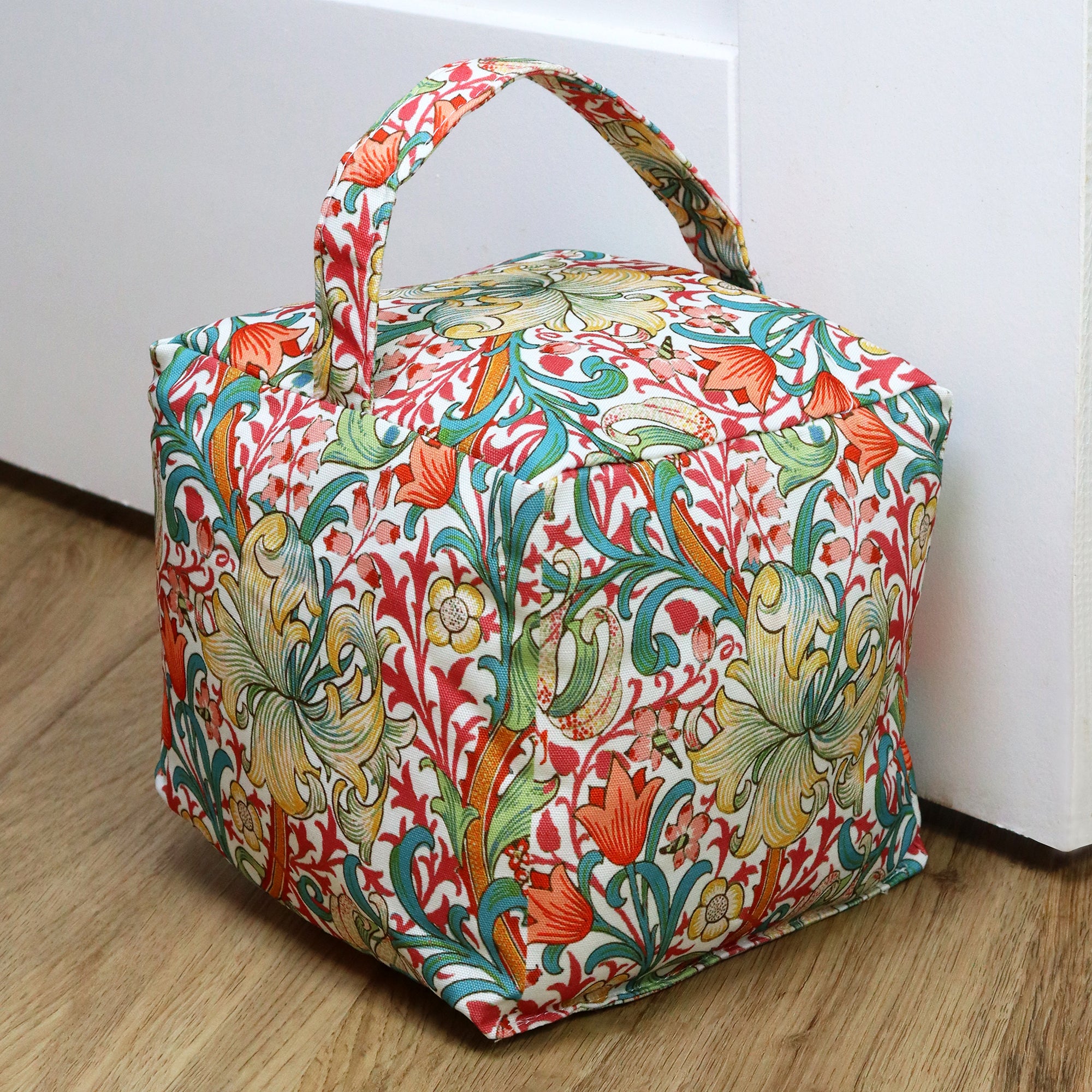 William Morris Golden Lily Cube Doorstop