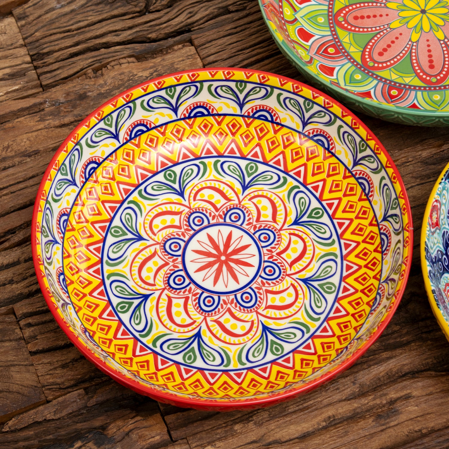 Set Of 3 Extra Large Tuscany Bowls