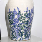 Blue Indigo Garden Bouquet Vase