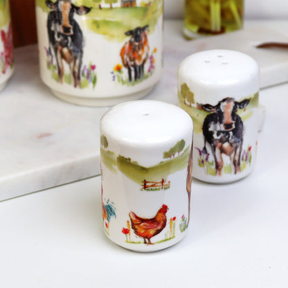 Farmyard Salt And Pepper Shakers