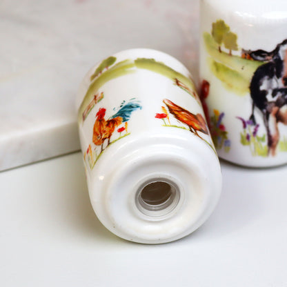 Farmyard Salt And Pepper Shakers