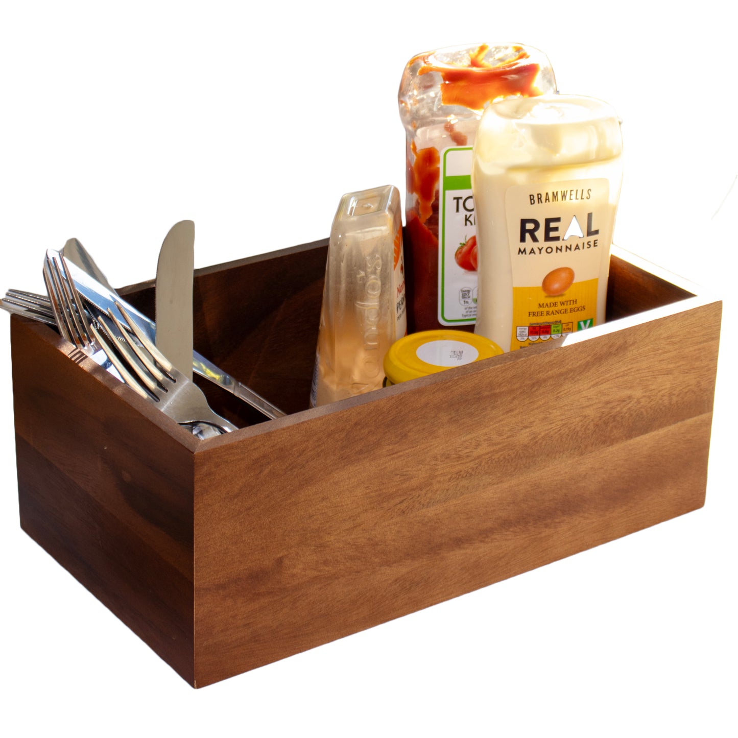 Acacia Wood Table Caddy