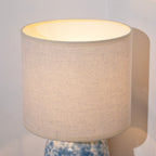 Blue Clouds Ceramic Glaze Table Lamp